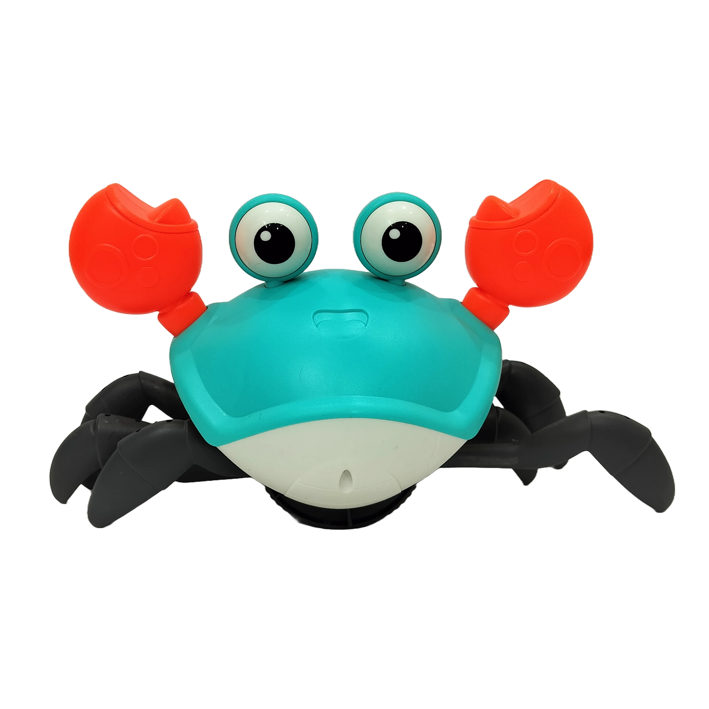 Khilauna Baby Musical Crawling Crab – Rechargeable Electric Moving Toy with LED & Sound (Multicolor)